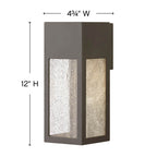 Hinkley Lighting Rook Medium Wall Mount Lantern