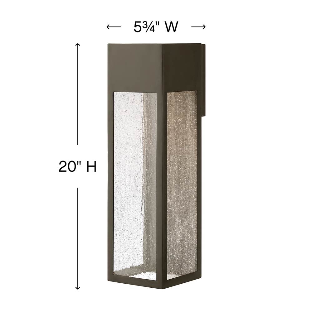 Hinkley Lighting Rook Extra Large Wall Mount Lantern