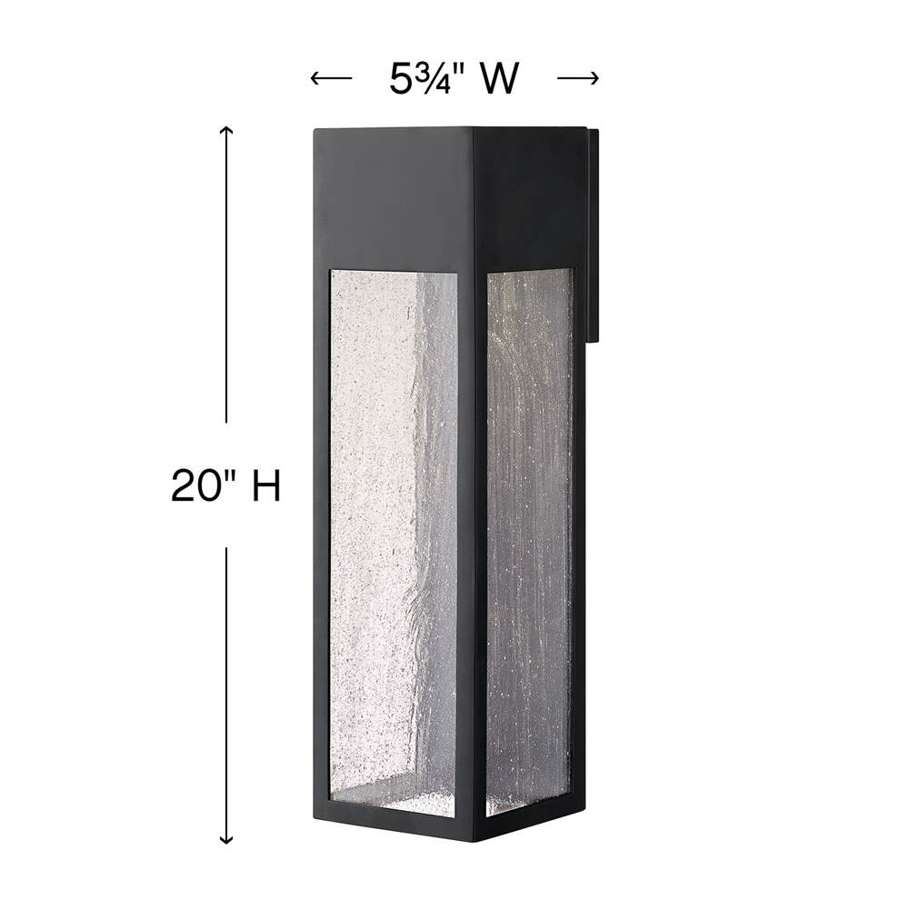 Hinkley Lighting Rook Extra Large Wall Mount Lantern