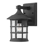 Hinkley Lighting 1800BK Black Small Wall Mount Lantern Image 1