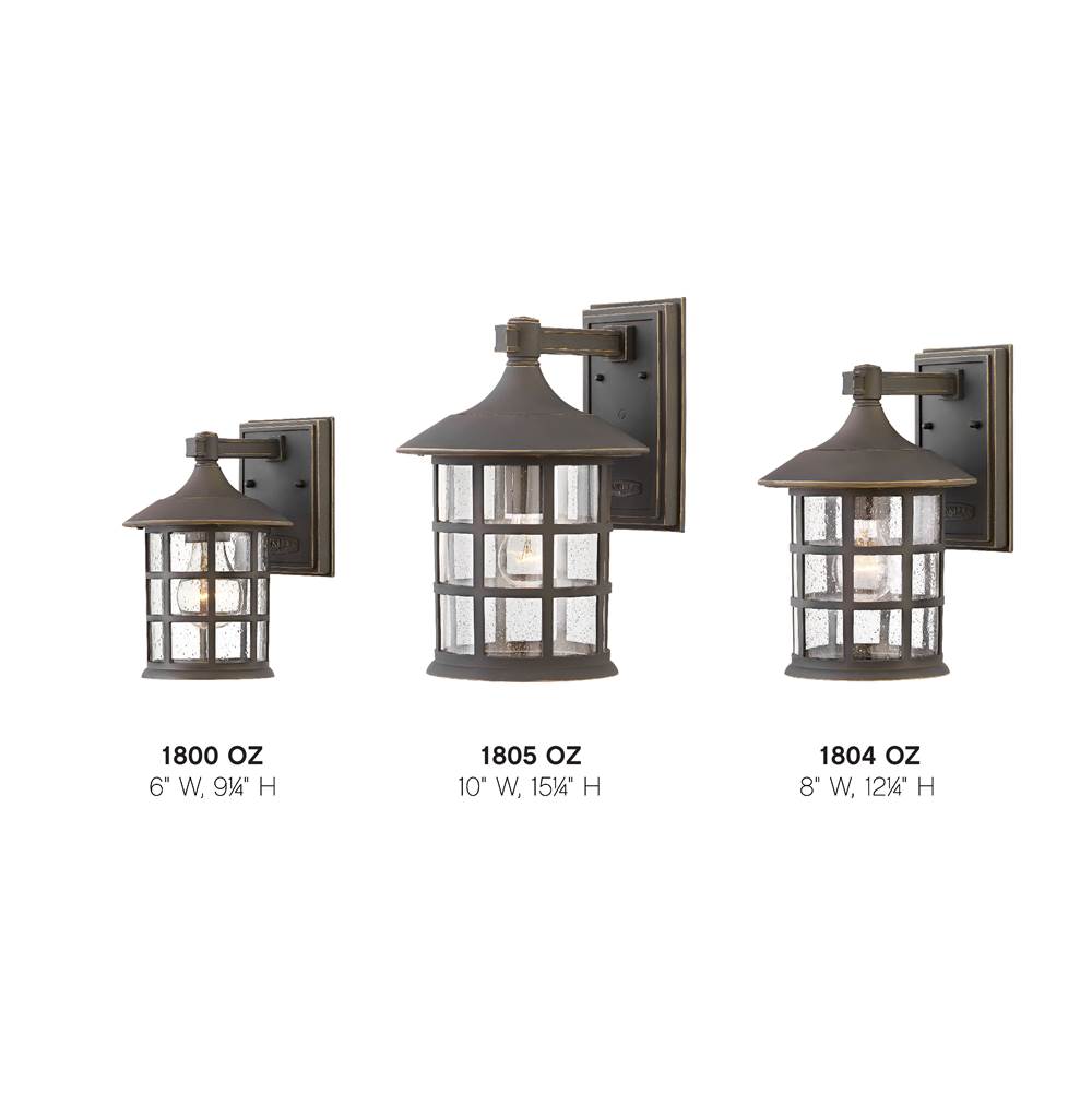 Hinkley Lighting 1800OZ Oil Rubbed Bronze Small Wall Mount Lantern Image 4