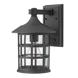 Hinkley Lighting 1804BK Black Medium Wall Mount Lantern Image 1
