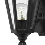 Hinkley Lighting 1819BK Black Small Wall Mount Lantern Image 4