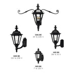 Hinkley Lighting 1819BK Black Small Wall Mount Lantern Image 2