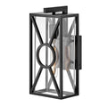 Hinkley Lighting 18370BK Black Small Wall Mount Lantern Image 1
