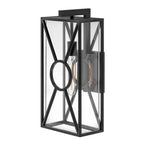 Hinkley Lighting 18374BK Black Medium Wall Mount Lantern Image 1