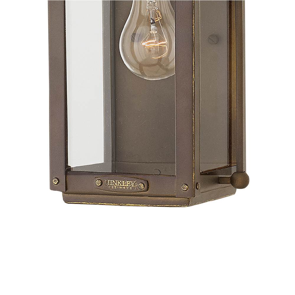 Hinkley Lighting 1850LZ Light Oiled Bronze Small Wall Mount Lantern Image 5