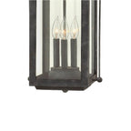 Hinkley Lighting 1852DZ Aged Zinc Large Hanging Lantern Image 4