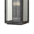 Hinkley Lighting 1858DZ-LL Aged Zinc Extra Large Wall Mount Lantern Image 8