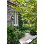 Hinkley Lighting 1858DZ-LL Aged Zinc Extra Large Wall Mount Lantern Image 7