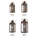 Hinkley Lighting 1858LZ Light Oiled Bronze Extra Large Wall Mount Lantern Image 4