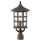 Hinkley Lighting 1861OZ-LV Oil Rubbed Bronze Large Post Top Or Pier Mount Lantern 12v Image 1