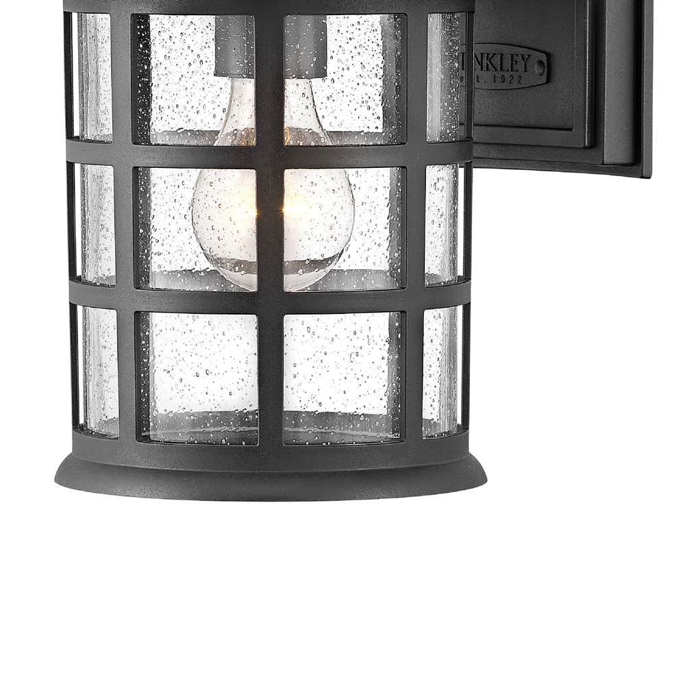 Hinkley Lighting 1864TK Textured Black Medium Wall Mount Lantern Image 5