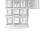 Hinkley Lighting 1864TW Textured White Medium Wall Mount Lantern Image 5