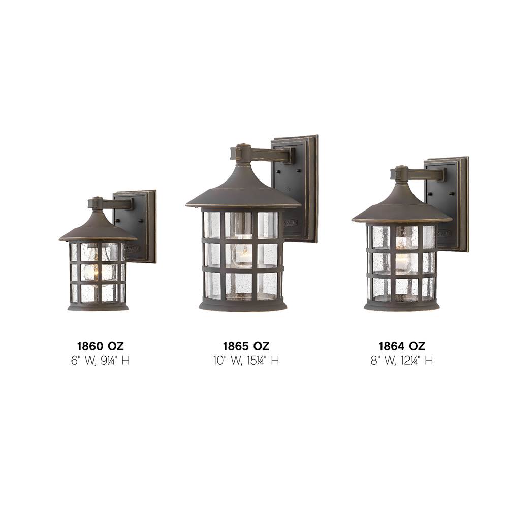 Hinkley Lighting 1865OZ Oil Rubbed Bronze Large Wall Mount Lantern Image 4