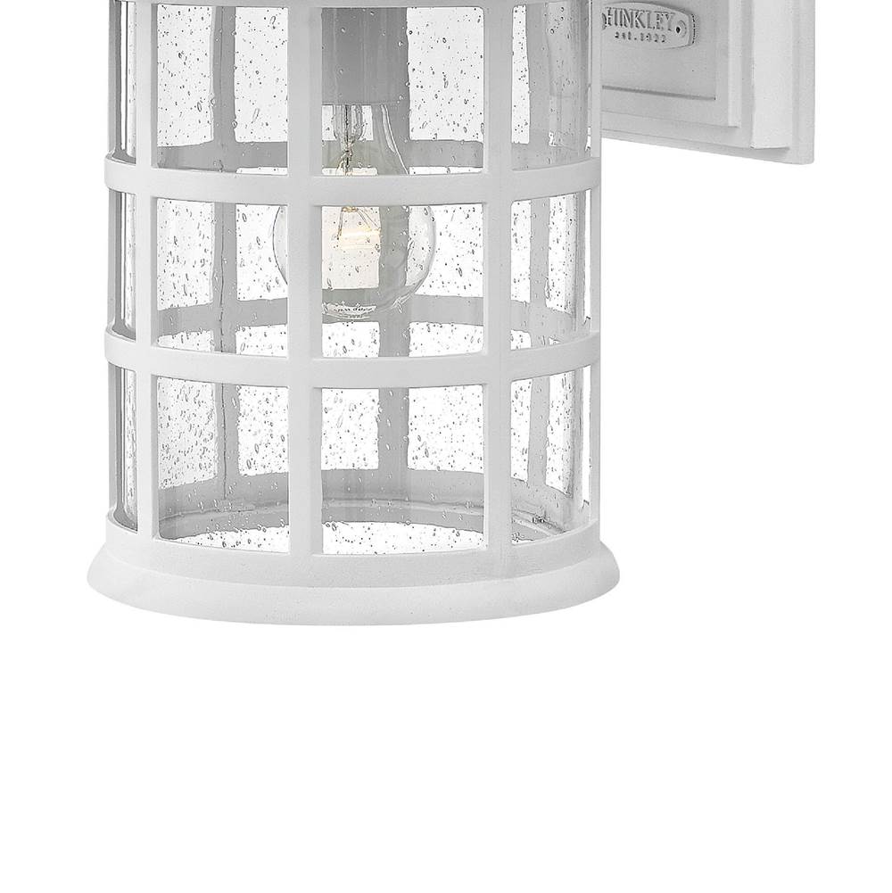 Hinkley Lighting 1865TW Textured White Large Wall Mount Lantern Image 5