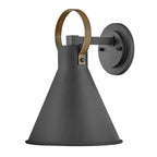 Hinkley Lighting 18870MB-LL Museum Black Small Wall Mount Lantern Image 1