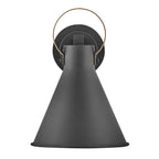 Hinkley Lighting 18870MB-LL Museum Black Small Wall Mount Lantern Image 2
