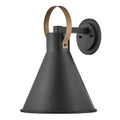 Hinkley Lighting 18874MB-LL Museum Black Medium Wall Mount Lantern Image 1