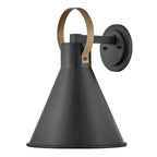 Hinkley Lighting 18874MB-LL Museum Black Medium Wall Mount Lantern Image 1