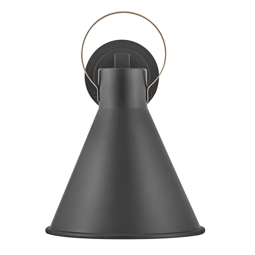 Hinkley Lighting 18874MB-LL Museum Black Medium Wall Mount Lantern Image 4