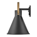 Hinkley Lighting 18874MB-LL Museum Black Medium Wall Mount Lantern Image 3