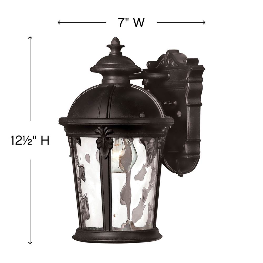 Hinkley Lighting Windsor Extra Small Wall Mount Lantern