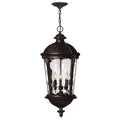 Hinkley Lighting 1892BK Black Large Hanging Lantern Image 1