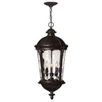 Hinkley Lighting 1892BK Black Large Hanging Lantern Image 1