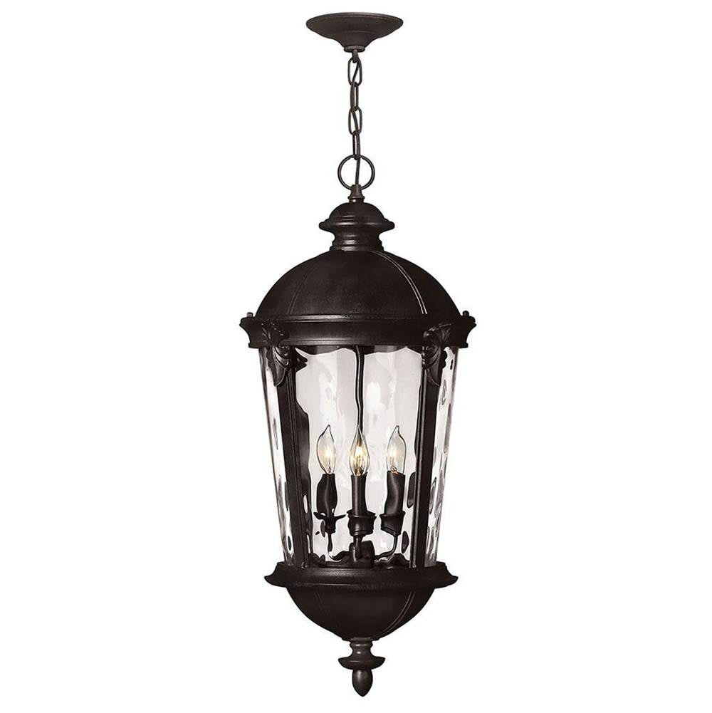 Hinkley Lighting 1892BK Black Large Hanging Lantern Image 1