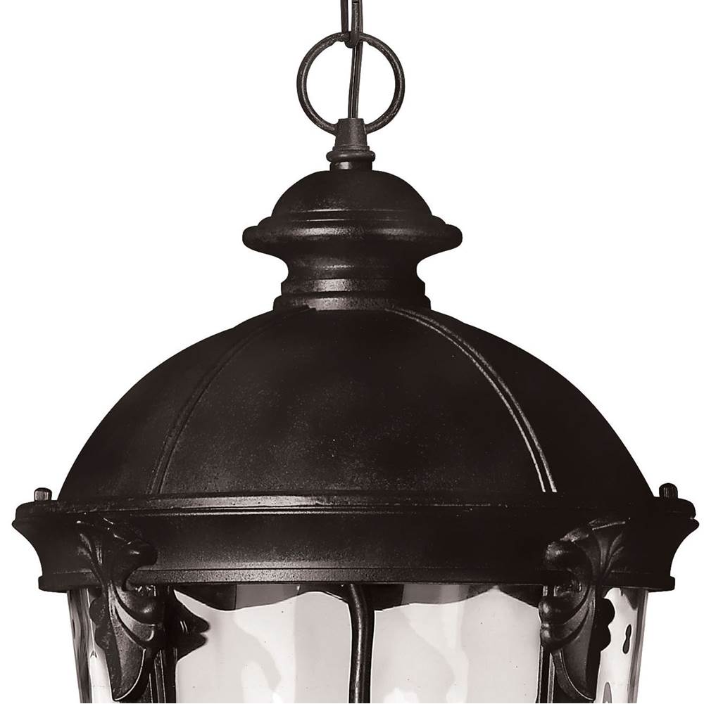 Hinkley Lighting 1892BK Black Large Hanging Lantern Image 5