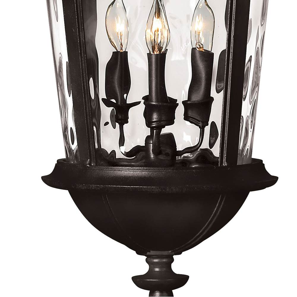 Hinkley Lighting 1892BK Black Large Hanging Lantern Image 4