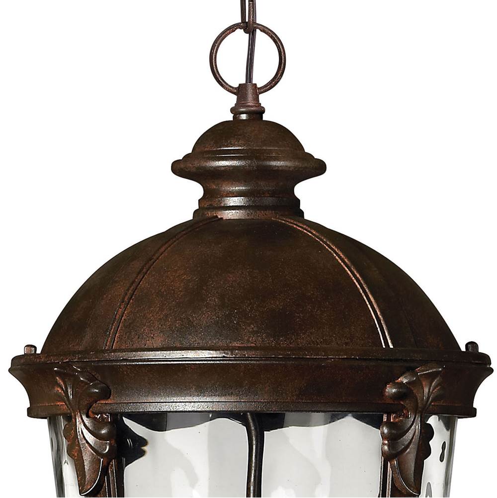 Hinkley Lighting 1892RK River Rock Large Hanging Lantern Image 3