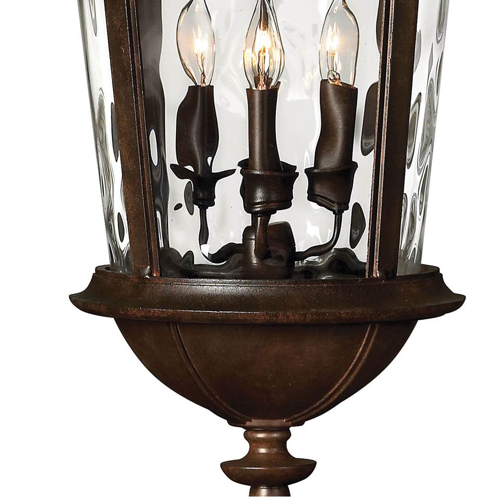 Hinkley Lighting 1892RK River Rock Large Hanging Lantern Image 2
