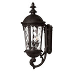 Hinkley Lighting 1894BK Black Medium Wall Mount Lantern Image 1