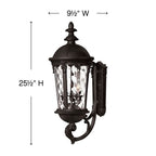 Hinkley Lighting Windsor Medium Wall Mount Lantern
