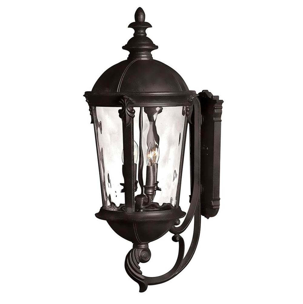 Hinkley Lighting 1895BK Black Large Wall Mount Lantern Image 1