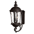 Hinkley Lighting 1895BK Black Large Wall Mount Lantern Image 1