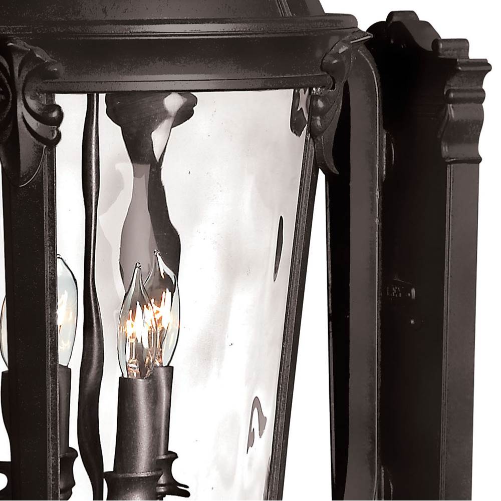 Hinkley Lighting 1895BK Black Large Wall Mount Lantern Image 4