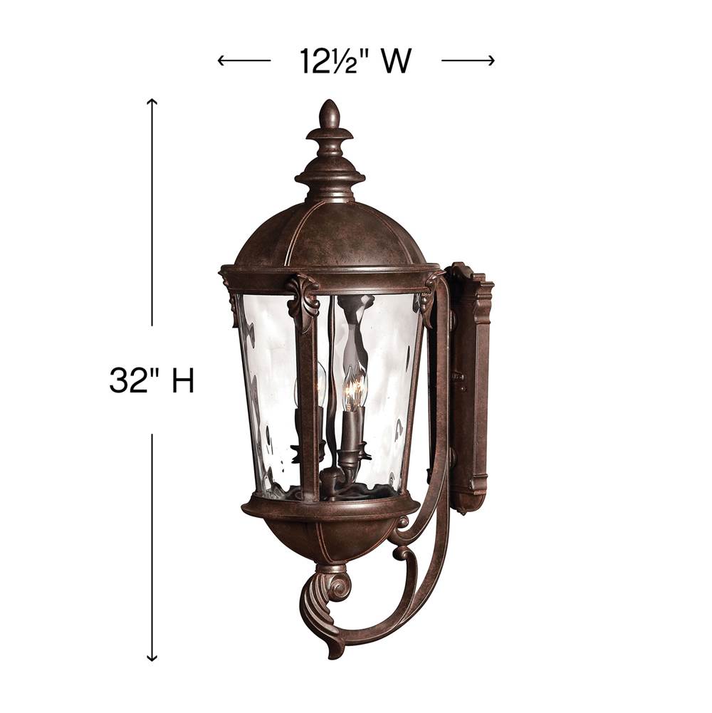Hinkley Lighting Windsor Large Wall Mount Lantern