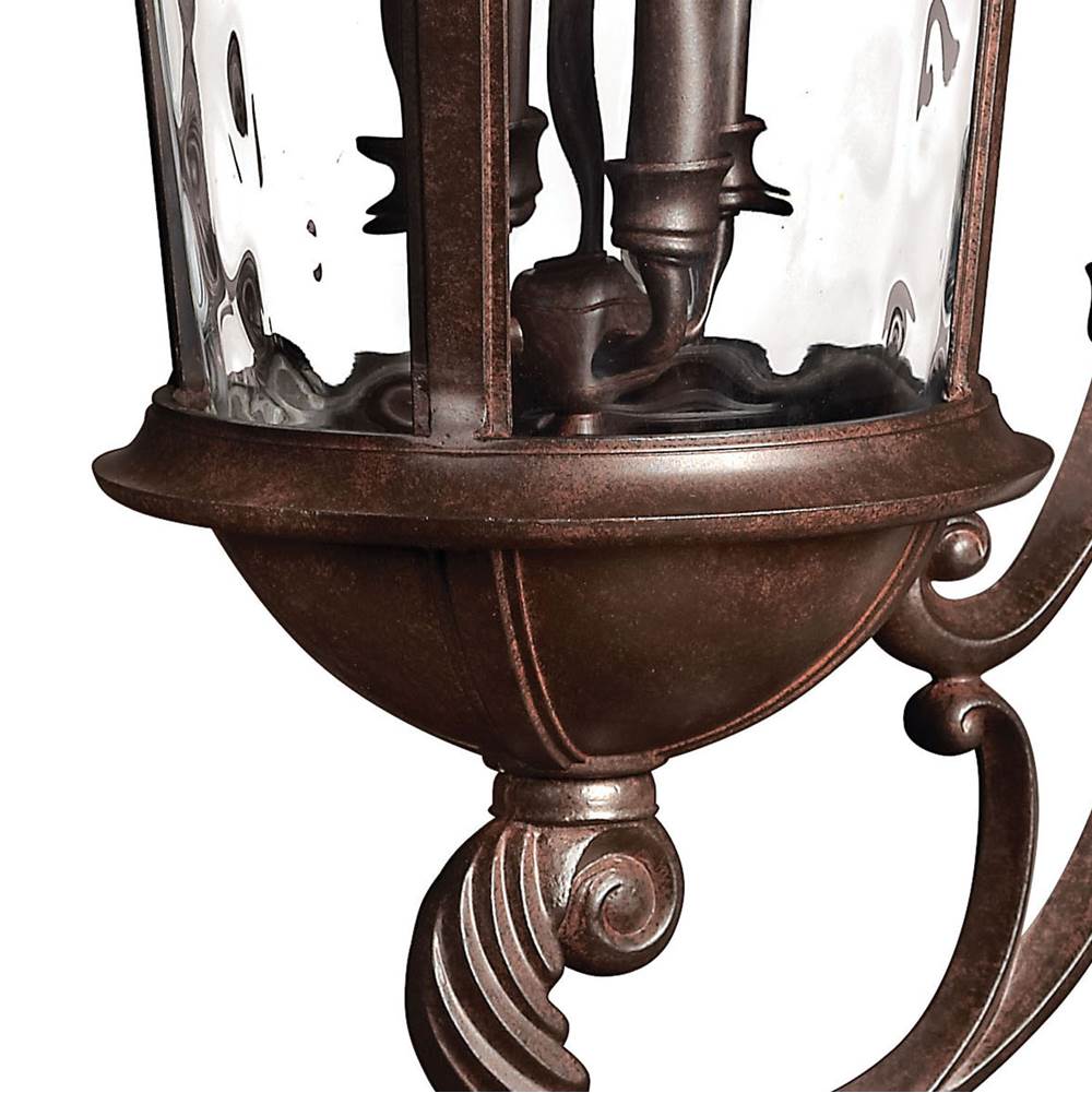 Hinkley Lighting 1895RK River Rock Large Wall Mount Lantern Image 2