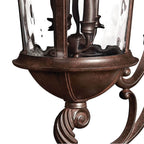 Hinkley Lighting 1895RK River Rock Large Wall Mount Lantern Image 2
