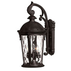 Hinkley Lighting 1898BK Black Medium Wall Mount Lantern Image 1