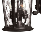 Hinkley Lighting 1898BK Black Medium Wall Mount Lantern Image 3
