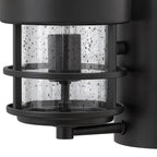 Hinkley Lighting 1900SK Satin Black Small Wall Mount Lantern Image 3