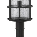 Hinkley Lighting 1901SK Satin Black Large Post Top Or Pier Mount Lantern Image 2
