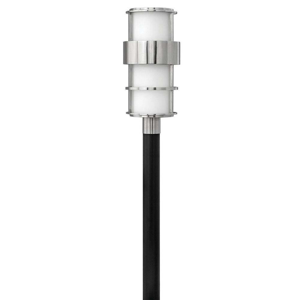 Hinkley Lighting 1901SS-LV Stainless Steel Large Post Top Or Pier Mount Lantern 12v Image 1