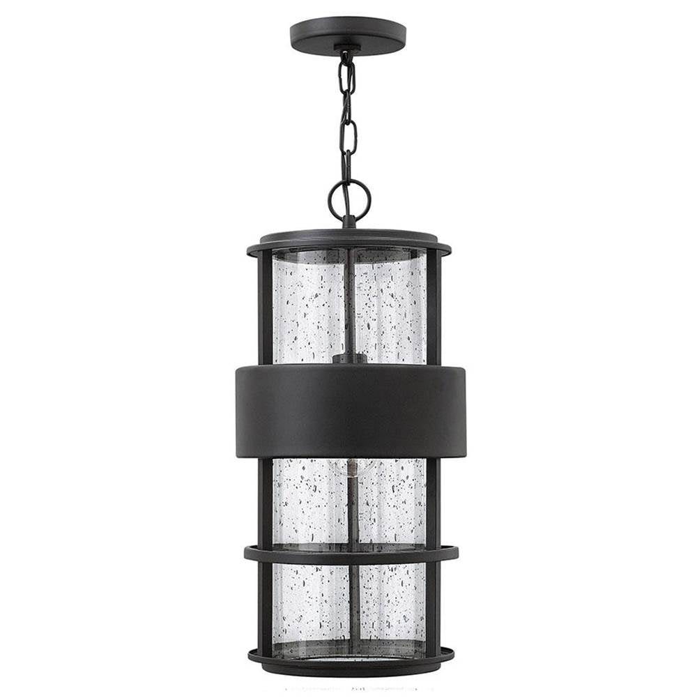 Hinkley Lighting 1902SK Satin Black Large Hanging Lantern Image 1