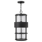 Hinkley Lighting 1902SK Satin Black Large Hanging Lantern Image 1