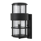 Hinkley Lighting 1905SK Satin Black Large Wall Mount Lantern Image 1